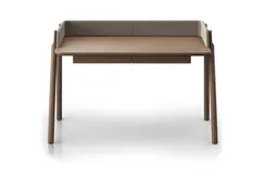 Стол письменный Basic 140*60 см (натуральный дуб, капучино твид)