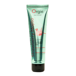 Съедобный интимный гель Orgie Lube Tube Cocktail Strawberry Mojito, 100 мл