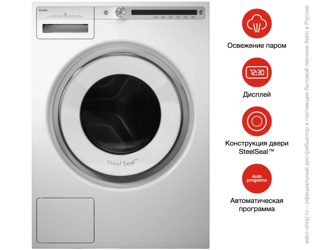 Стиральная машина Asko W4096R.W/2 фото 7