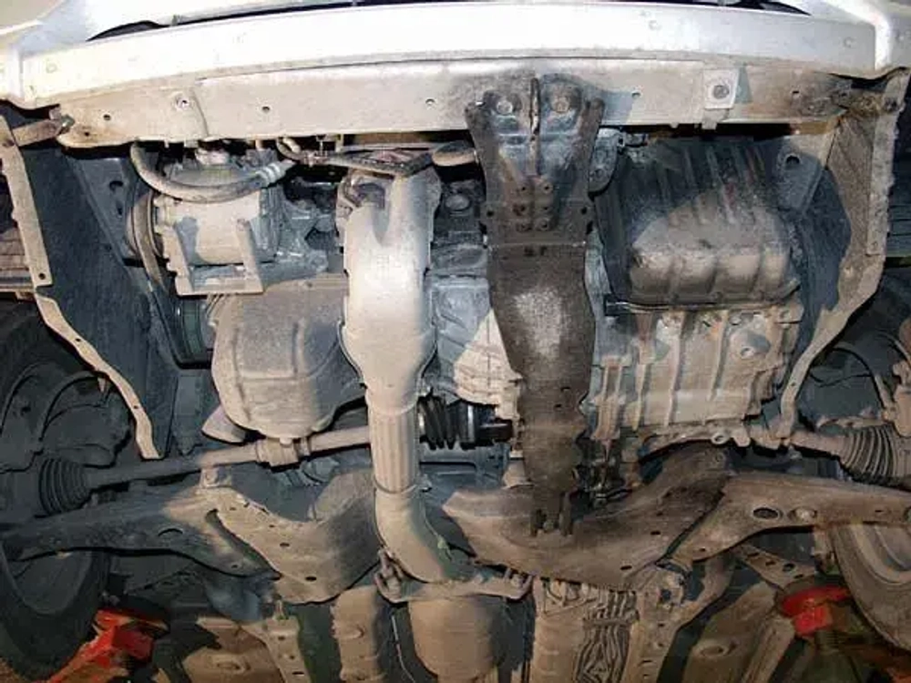 Защита картера и КПП Sheriff для Mitsubishi Mirage Dingo 1998-2003 арт.14.0596