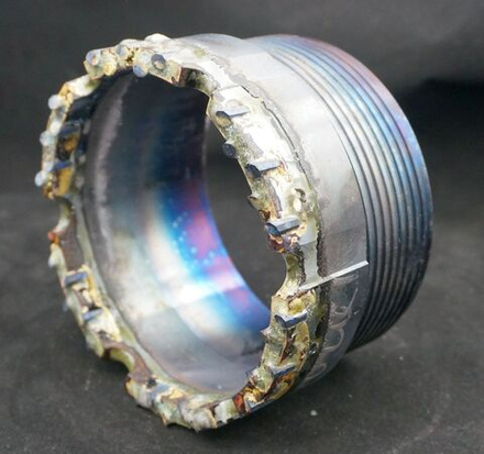 Коронка твердосплавная КТ-2, D=(132), (резьба 40)