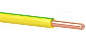 Провод ПуВ  1*6 Ж/З (ПВ-1) ГОСТна катушке (300м) TDM  SQ0124-0106 (ПуВнг(А)-LS)