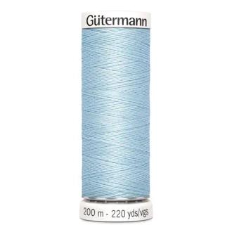 Нить Sew-All 200 м, Gutermann, 276 бледно-голубой
