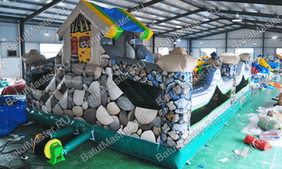 Коммерческий надувной батут "Терем" 6*6*4 м