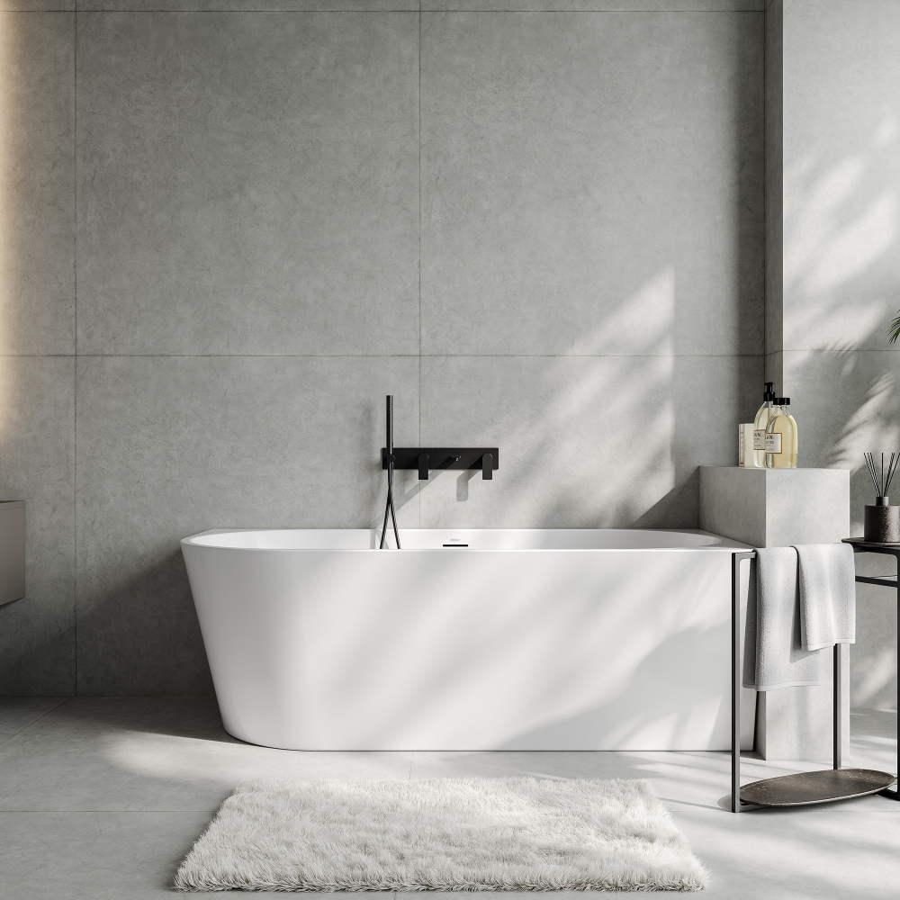 Акриловая ванна ABBER AB9502-1.4 R белая