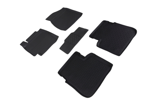 Резиновые коврики с высоким бортом для Toyota Camry V (XV30) 2001-2006, Seintex.89647