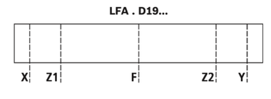 LFA50D19-7X - Промежуточная крышка "D19" для логического клапана, типоразмер Ду50