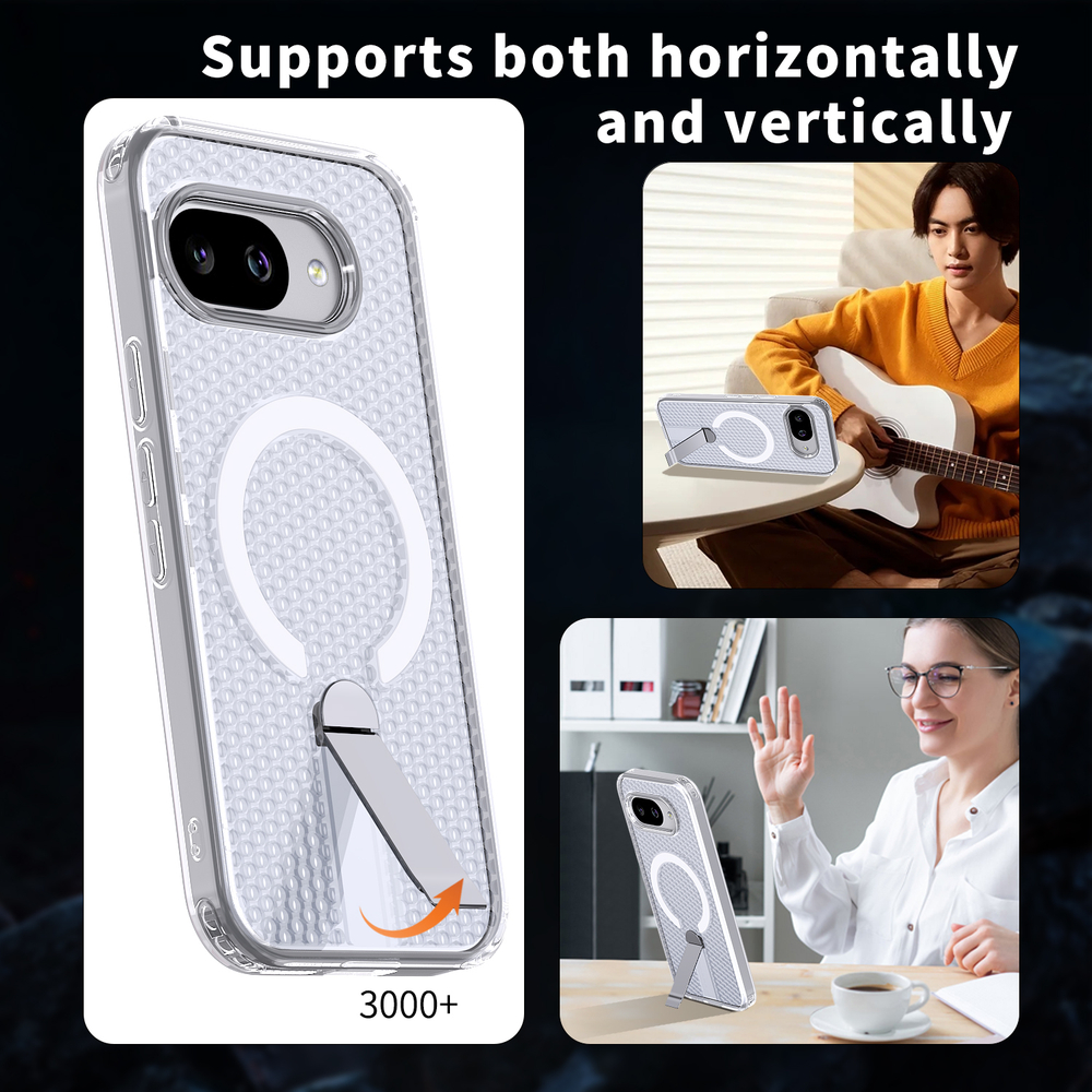 Прозрачный чехол Mesh Pro Magnetic Case для Google Pixel 9А