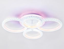 Ambrella Потолочный светодиодный светильник с RGB подсветкой и пультом Original FA9524