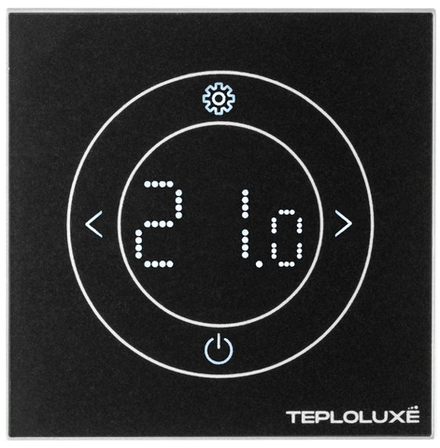 Терморегулятор электронный Теплолюкс Solus Zen Wi-Fi черный/серебро