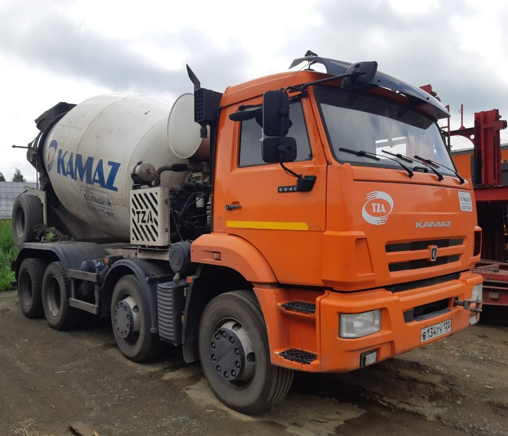 Туймазинский завод автобетоновозов 5814* на шасси КамАЗ 6540 8x4 Автобетоносмеситель 5814Y9 (Дизельн