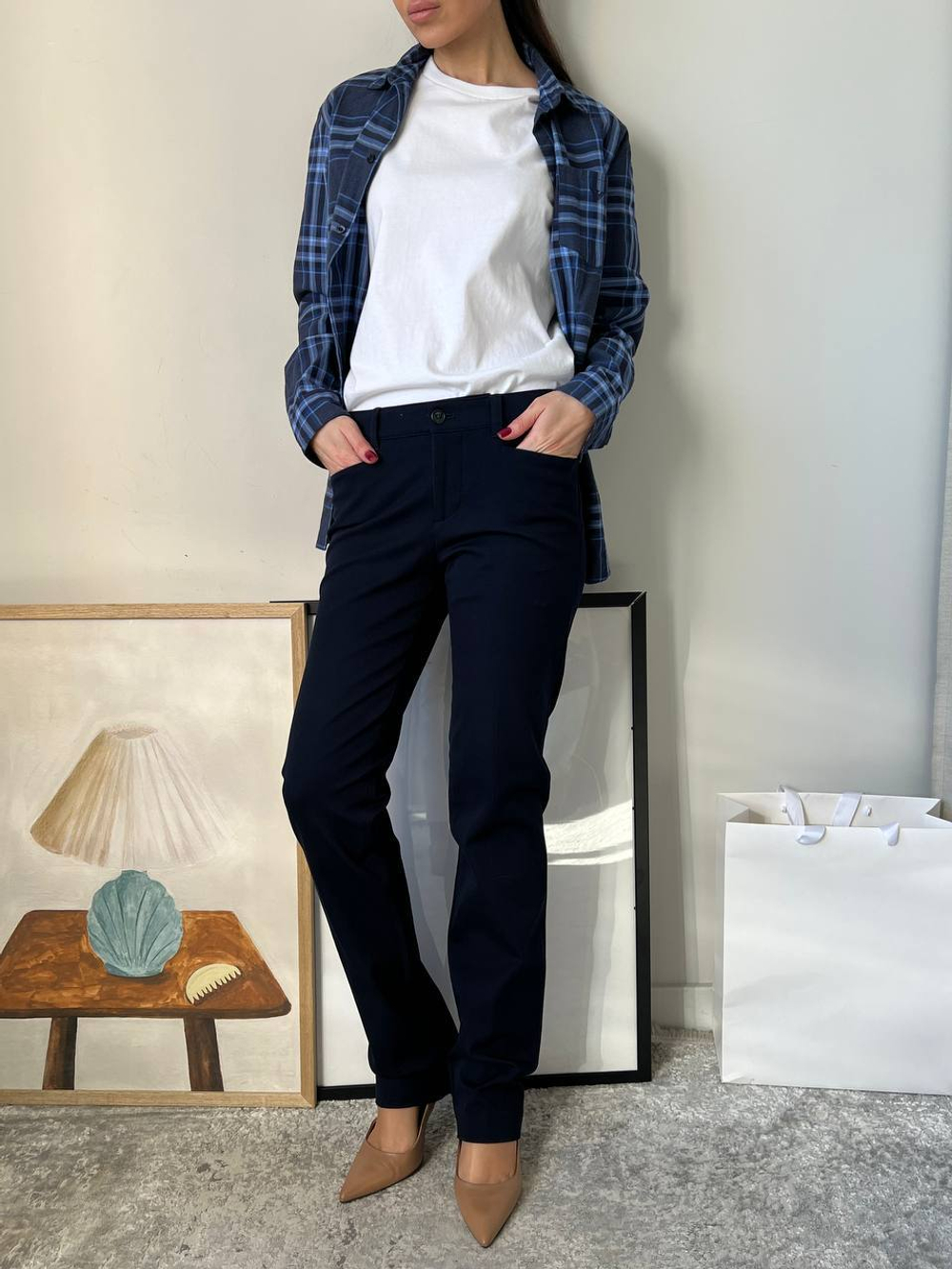 Хлопковые брюки Ralph Lauren, S