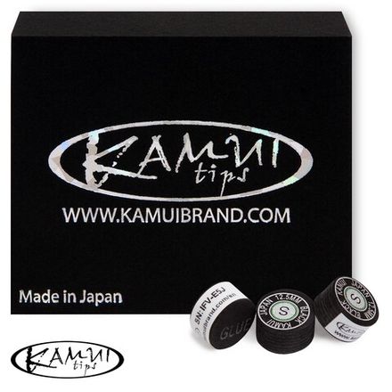 Наклейка для кия Kamui Black ø12,5мм Soft 1шт.