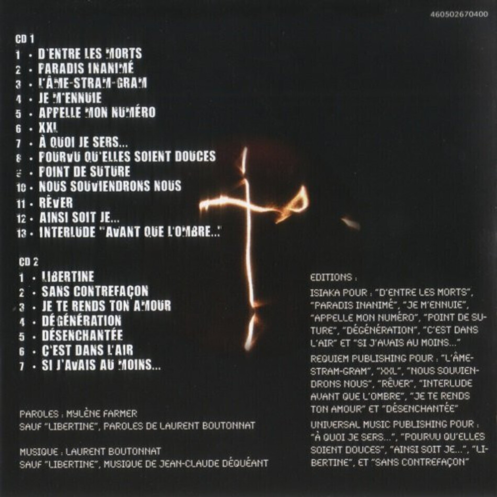 Mylene Farmer / №5 On Tour (RU)(2CD)