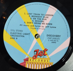 Винтажная виниловая пластинка LP Electric Light Orchestra Discovery (Japan 1979) (No Obi) (Poster) Dont Bring Me Down