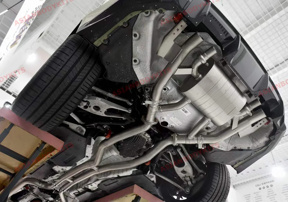 Выхлопная система с заслонками для BMW M4 G82 2021+ (3.0)