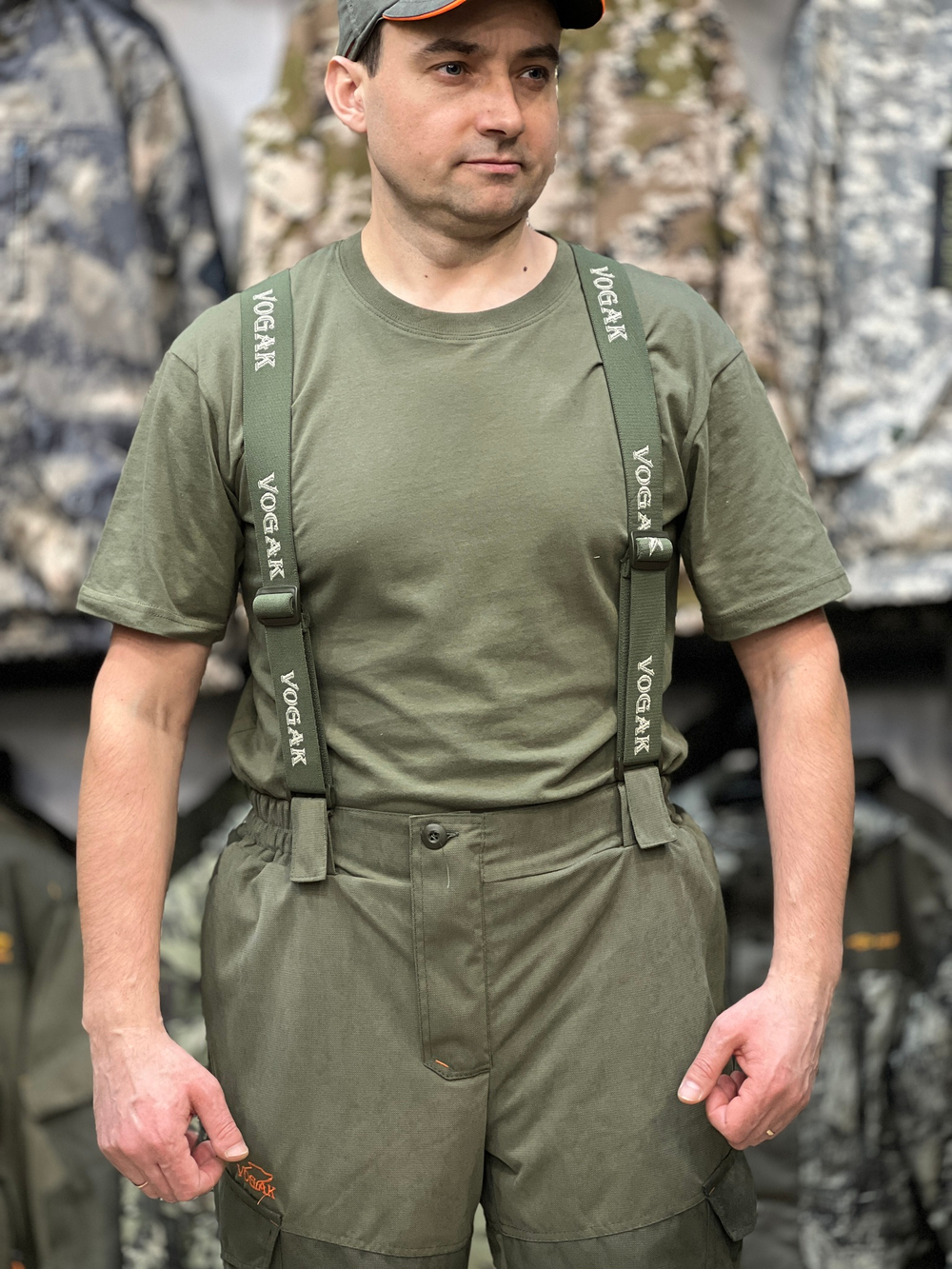 Демисезонный костюм Фаворит Исландия Вожак -10, утеплённый, олива