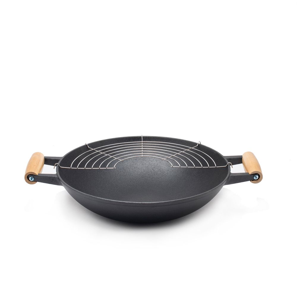 Сковорода-вок чугунная Gipfel Soong Dynasty 2154 37 см/7 л
