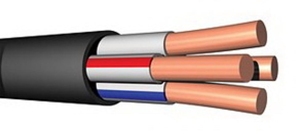 Кабель силовой ВВГнг(А)-LS 4х10ок(N)-0,66 (ГОСТ 31996-2012) Энергокабель