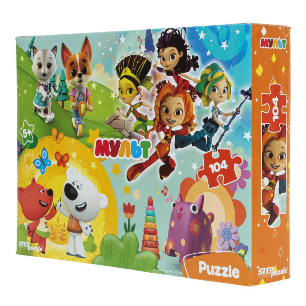 Пазл 104эл "Сказочный патруль и др. Мульт" (Степ пазл)