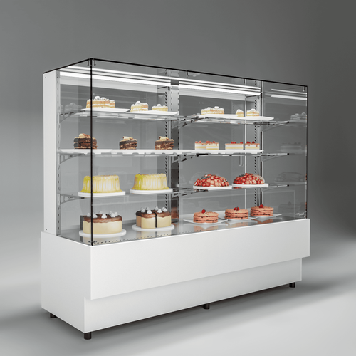 Напольная кондитерская холодильная витрина Finist AIR DOUBLE AD-160-6-163