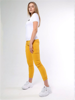 Брюки карго женские желтые Город Горький