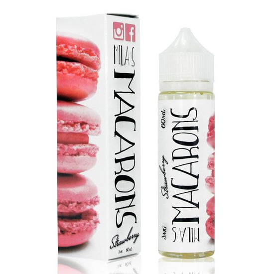 Жидкость Mila's Macarons (60 мл, 3 мг) Strawberry