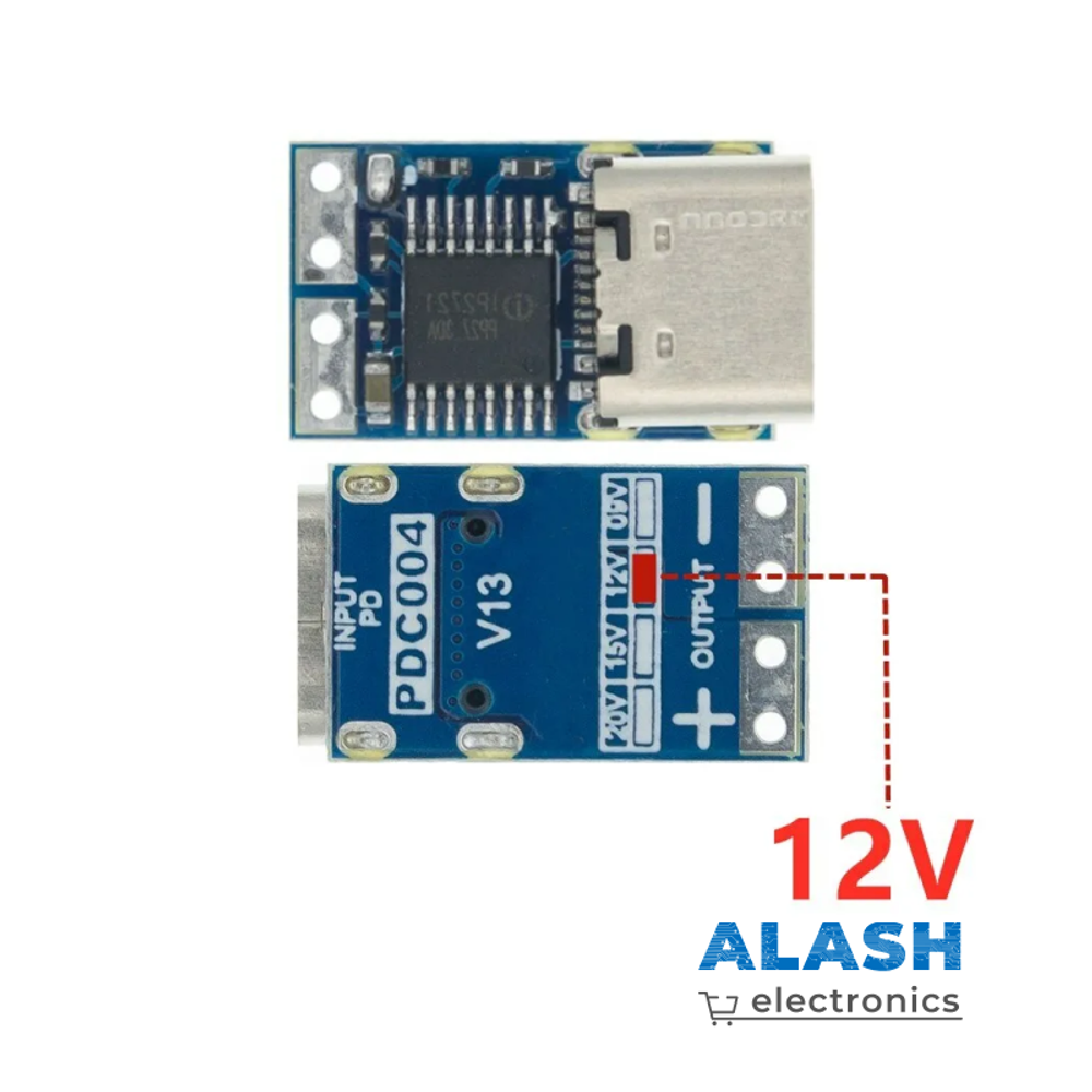 Удлинительный кабель с триггером постоянного тока Ip2721 PD23.0/DC, PDC004-PD PD, QC4, зарядное устройство 12 В TYPE-C