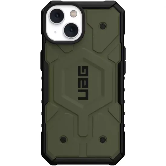 Чехол с поддержкой MAGSAFE Uag Pathfinder для iPhone 14 Plus 6.7", цвет оливковый (Olive)