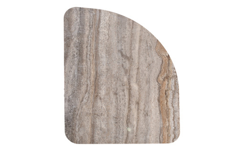 Стол журнальный Арка (Arco) травертин 85x68x40см Garda Decor