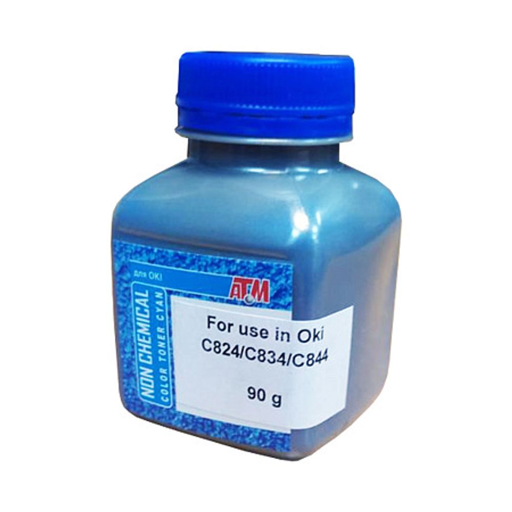 Тонер для OKI C824/С834/С844 (90гр, голубой, IMEX, 5K) Silver ATM