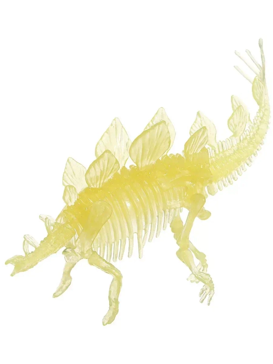 Пазл 3D кристаллический Стегозавр, 8 деталей