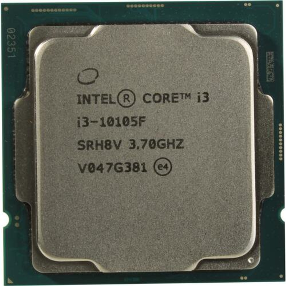 Процессор CPU Intel Core i3-10105F 3.7 GHz /4core/6Mb/65W/8 GT/s LGA1200