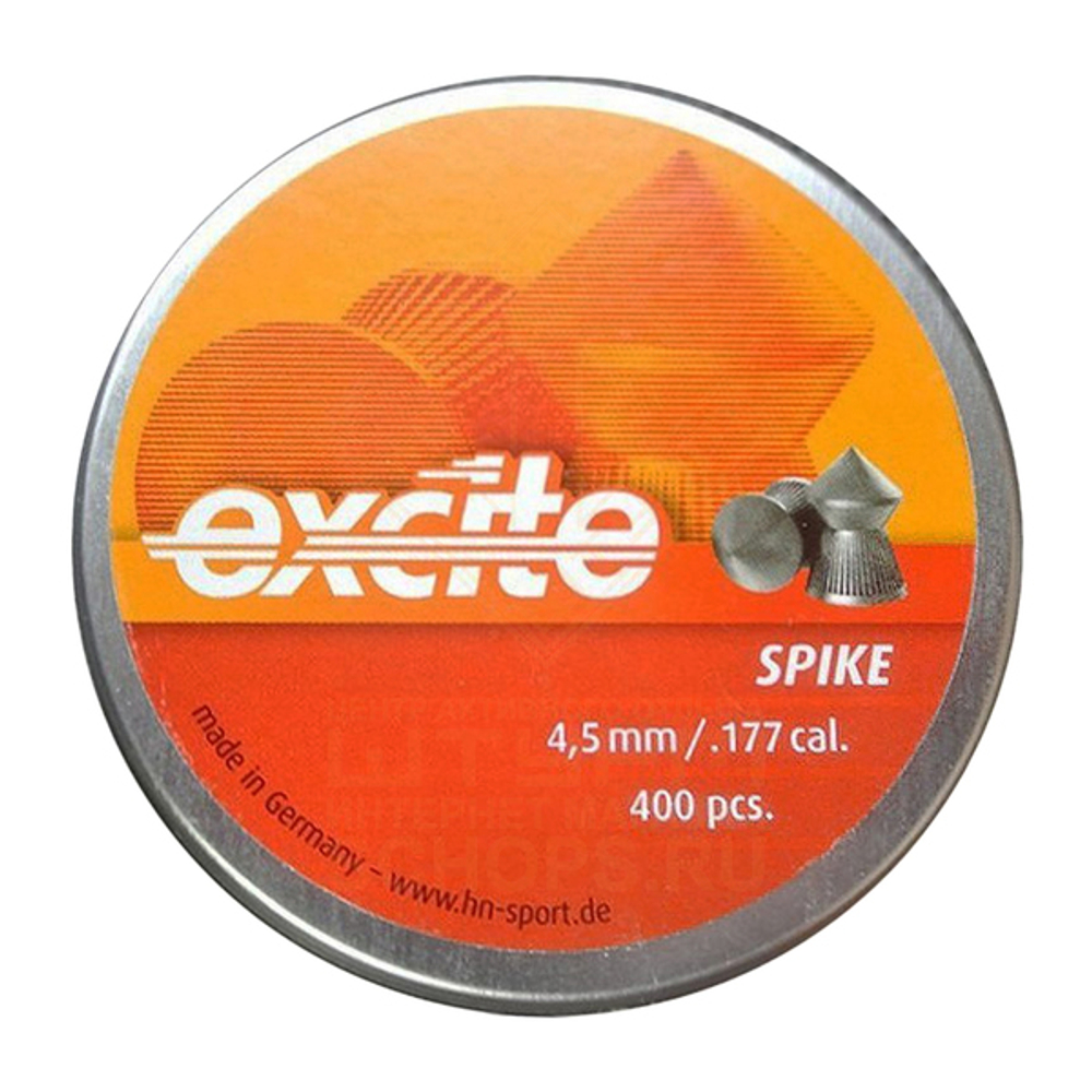 Пули H&N Excite Spike 4,5 мм 0.53 г (400 шт)