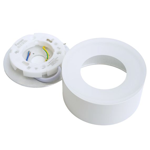 Светильник потолочный Feron HL456 12W, 230V, GX53, белый 51346