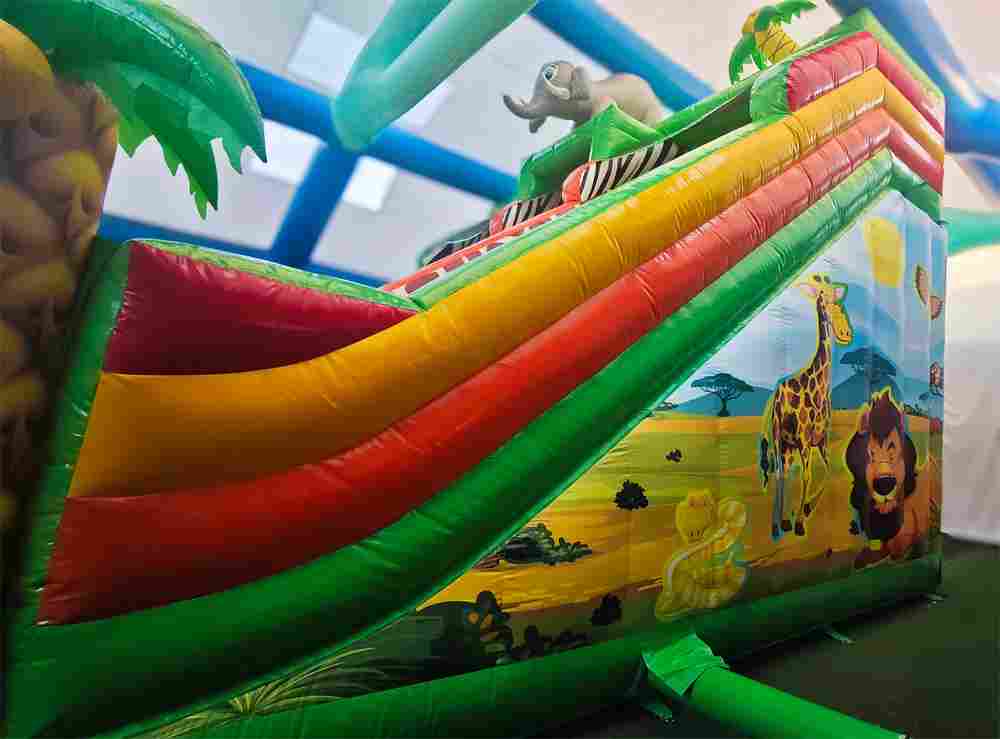 Коммерческий надувной батут «Сафари Ультра», 14*8*7,5