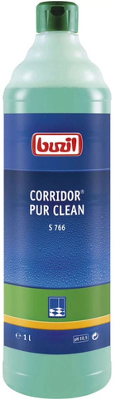 Corridor Pur Clean, усиленное средство для ежедневной очистки пола, Buzil 1 л.