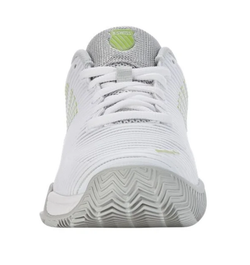 Женские теннисные кроссовки K-Swiss Hypercourt Express 2 HB - white/grey violet/lime green