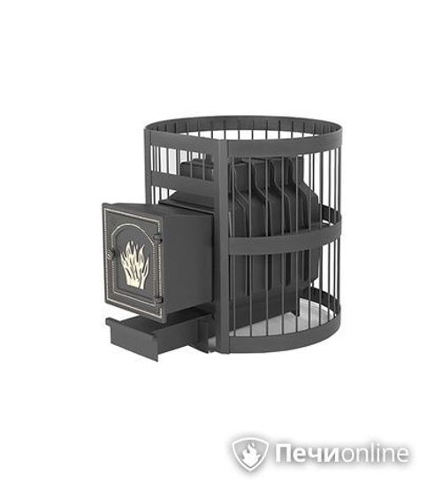 Дровяная печь-каменка Везувий Легенда Ретро Стандарт" 24 (ДТ-4)