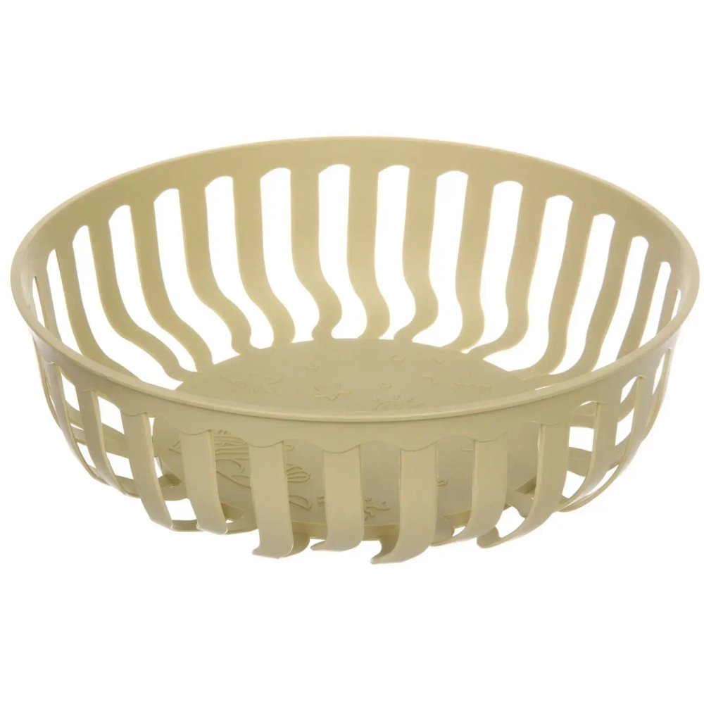 Сухарница пластиковая «SEGRETO» 26*8см оливковая