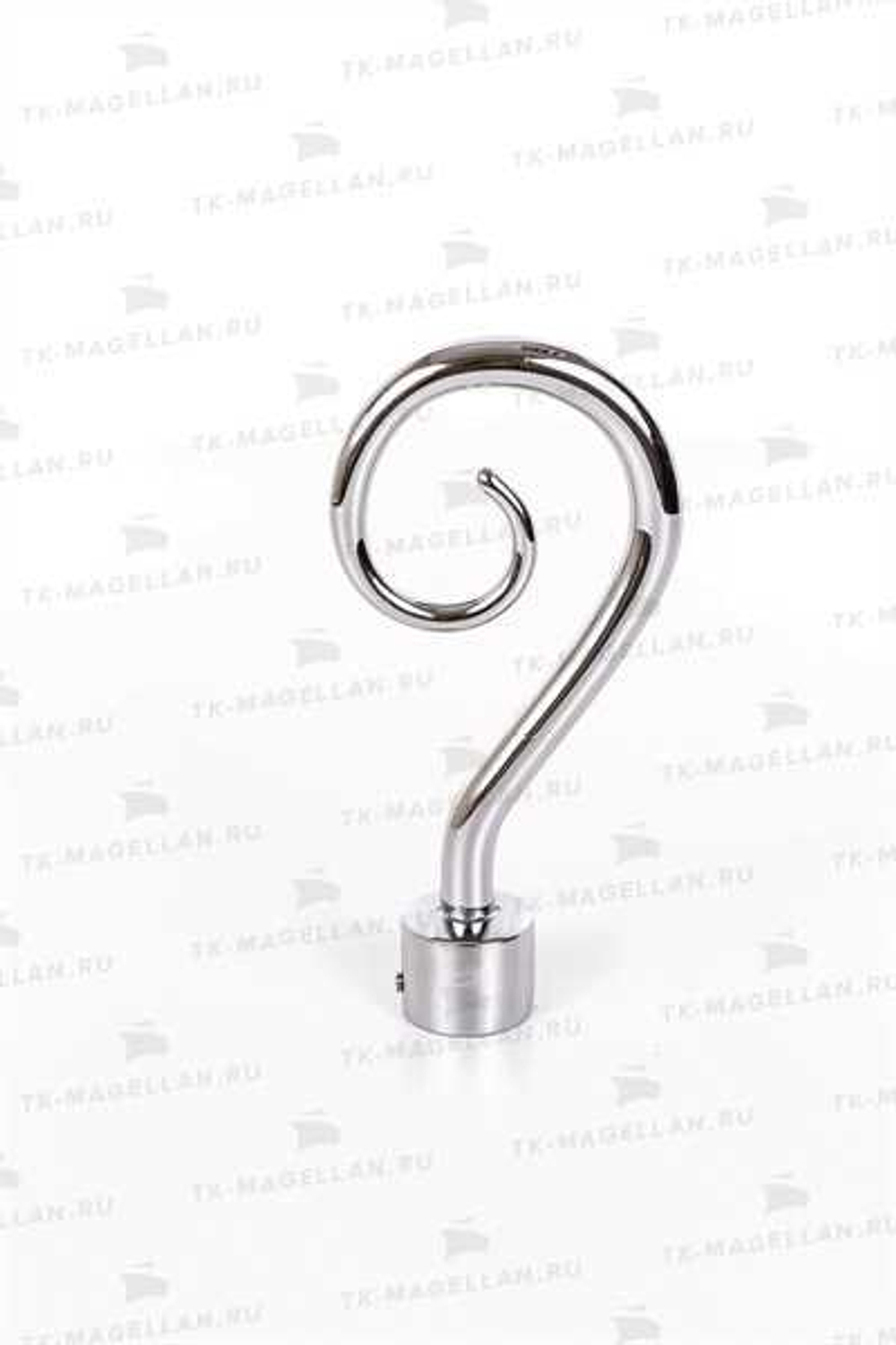 Наконечник АМ Крюк 16мм, серебро глянец