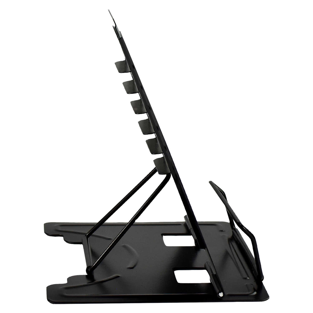 Подставка для книг и учебников, 19х20х15.5 см, окрашенный чёрный металл, УФ-печать, стикер с полноцветной запечаткой