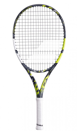 Ракетка детская Babolat Pure Aero Junior 25' - grey/yellow/white