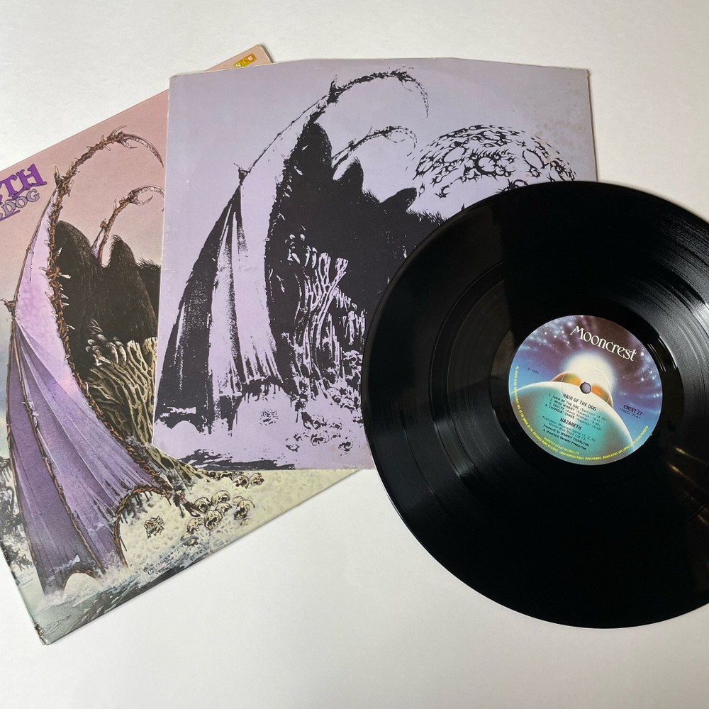 Винтажная виниловая пластинка LP Nazareth Hair Of The Dog (UK 1975) Mooncrest CREST 27
