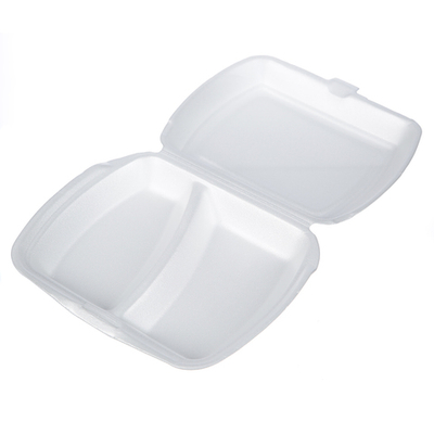 Ланч-бокс 2-х/секц. 100шт (Рестторг)