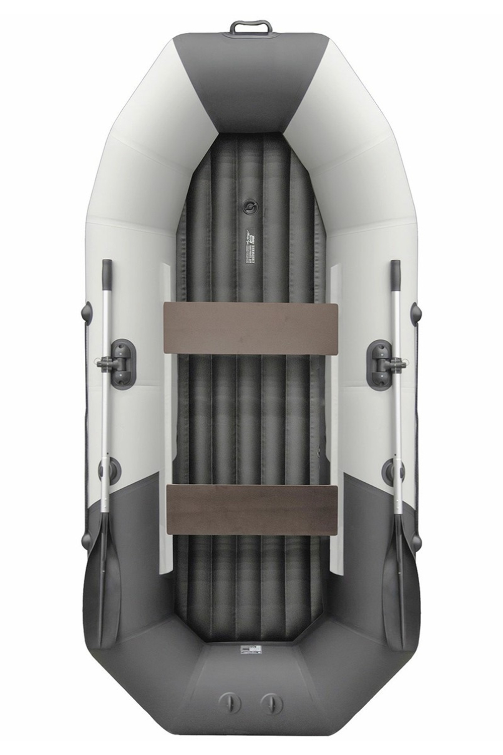 Таймень NX 270 НД комби светло серый-графит (лодка ПВХ)