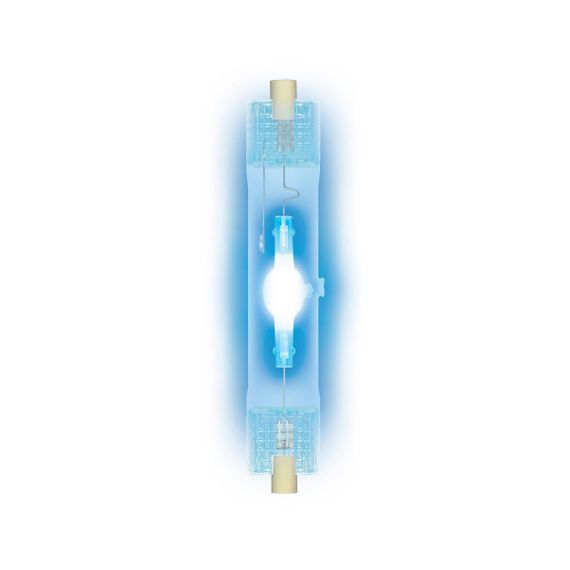 Лампа металлогалогеновая Uniel R7s 70W прозрачная MH-DE-70/BLUE/R7s 04847