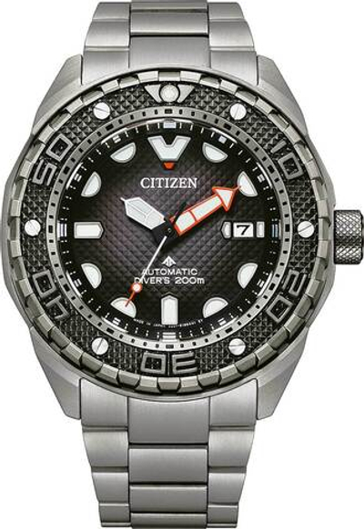 Японские механические титановые наручные часы Citizen NB6004-83E