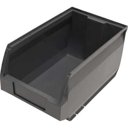 Ящик Gigant 250x150x130 ПП темно-серый 32076