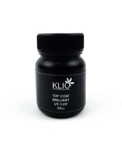KLIO Топ BRILLIANT UV тоp coat 50 G с УЗКИМ горлышком